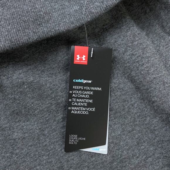 Under Armour UA Men's UA Rival Fleece Pants DK Gray Size 5XL NWT 1320739-020 - Picture 5 of 6